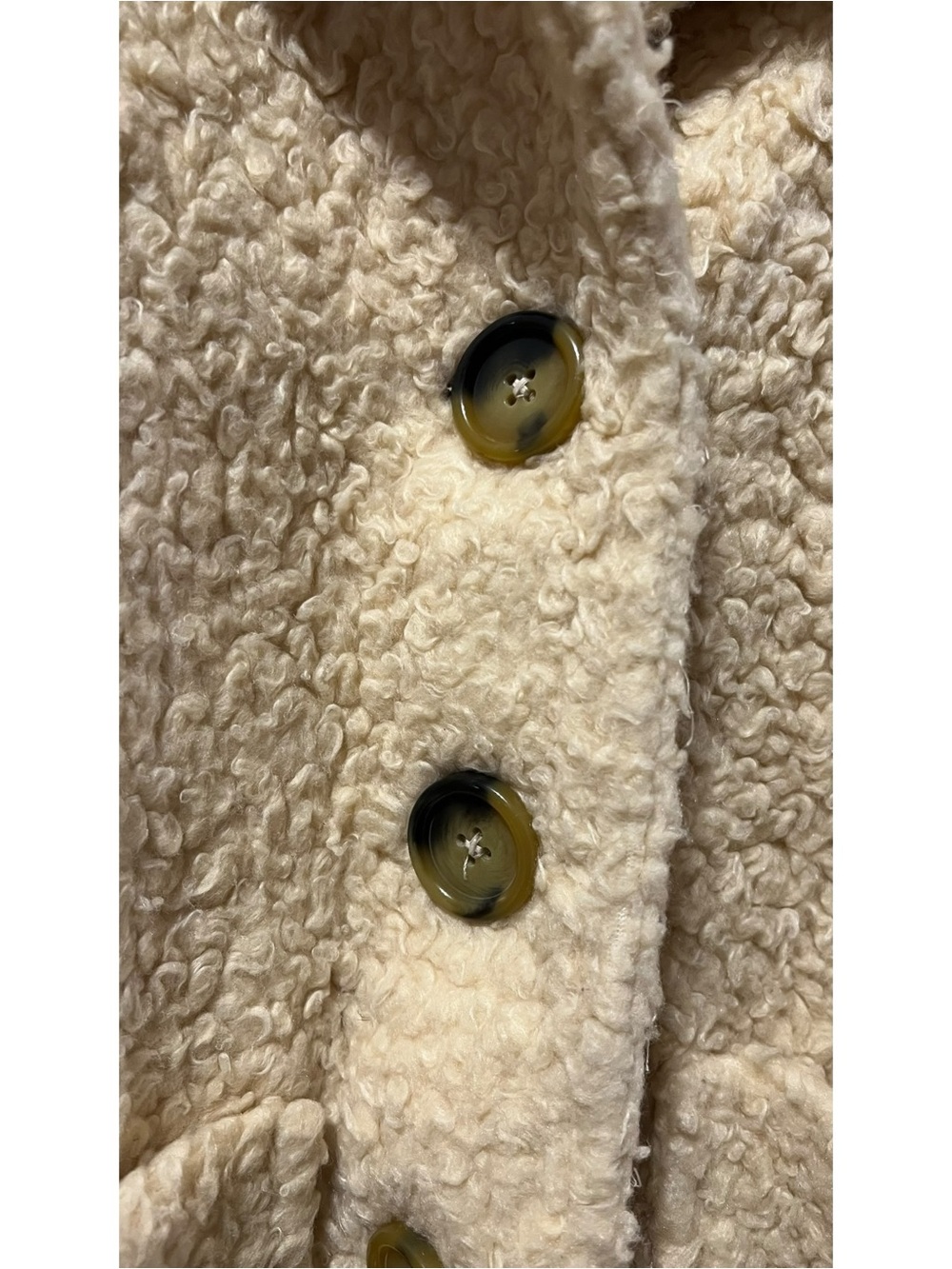 Free People Runway Popular Soft Teddy Bear Jacket – Large - Picture 5 of 7